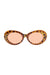 Lola Glasses - Leopard with Red Lens