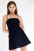 Cleo A-Line Dress - Black