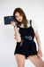 Chloe Romper - Black