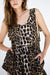 Chloe Romper - Leopard