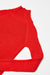 Claudia Knit Top - Red