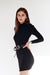 Claudia Knit Dress - Black