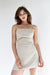 Anna Corset Dress - Beige