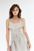 Anna Corset Dress - Beige