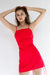 Anna Corset Dress - Red