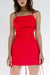 Anna Corset Dress - Red