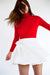 Claudia Knit Top - Red