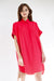 Marie T-Shirt Dress - Red