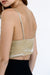 Lou Button Top - Gold