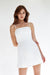 Cleo A-Line Dress - White