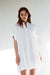 Marie T-Shirt Dress - White