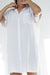 Marie T-Shirt Dress - White